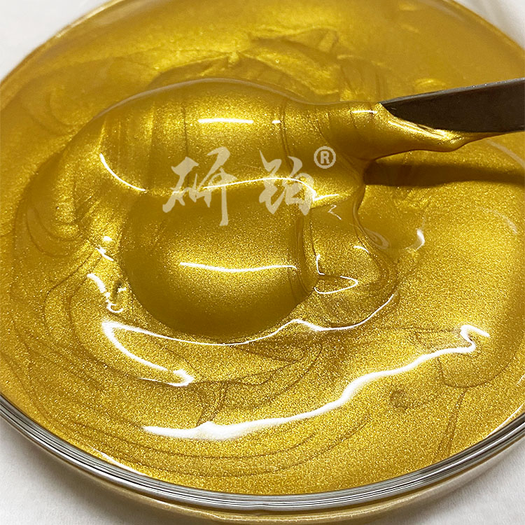 Brazable gold paste