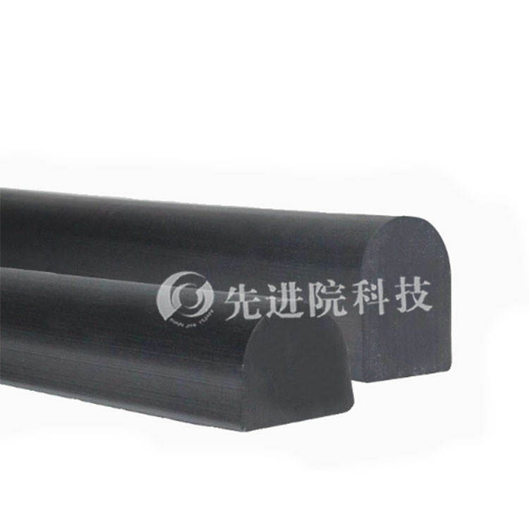 D-type solid conductive rubber strip