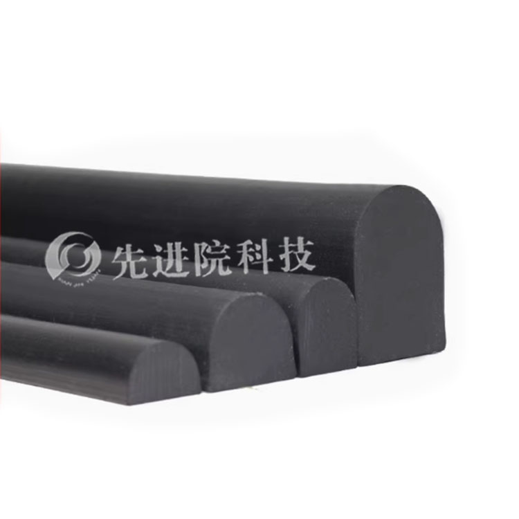 D-type solid conductive rubber strip