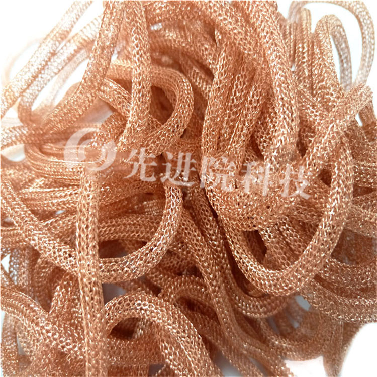 Beryllium copper hollow core metal wire mesh liner