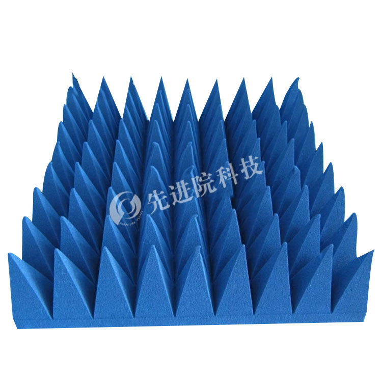 High power conical honeycomb absorbing material