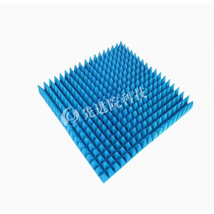 High power conical honeycomb absorbing material