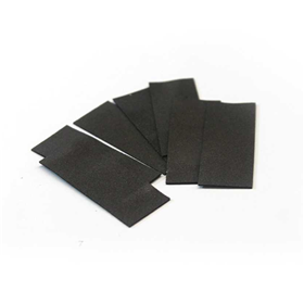 Aluminum nickel plated conductive silicon adhesive