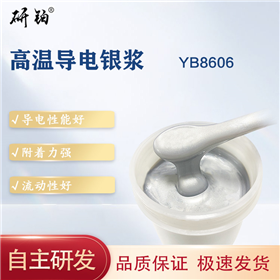 High-temperature silver paste