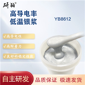 High conductivity low-temperature silver paste