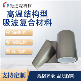 High temperature structural absorbing composite materials